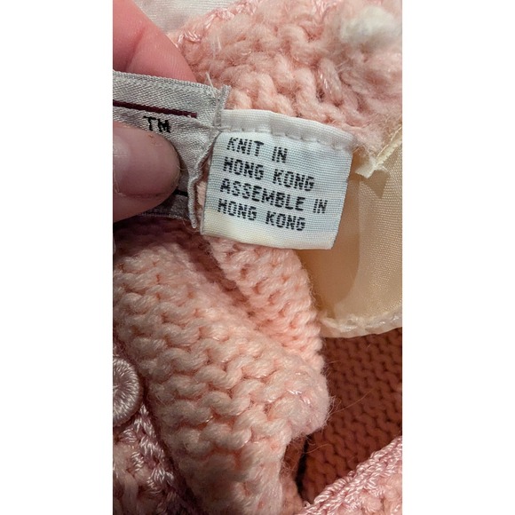 Maurada Vintage Designer Beaded Sequin Embellished Mock Neck Sweater M - Picture 9 of 11